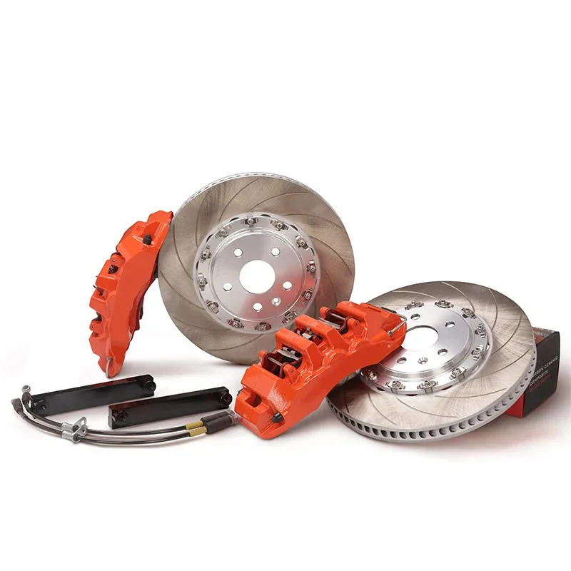 

For E34 E39 E60 E61 F10 F11 G30 G31 G38 F32 F33 G22 Customized Big Brake Kit Forging Brake Calipers 6 Pot R19 R20 Rims 380MM