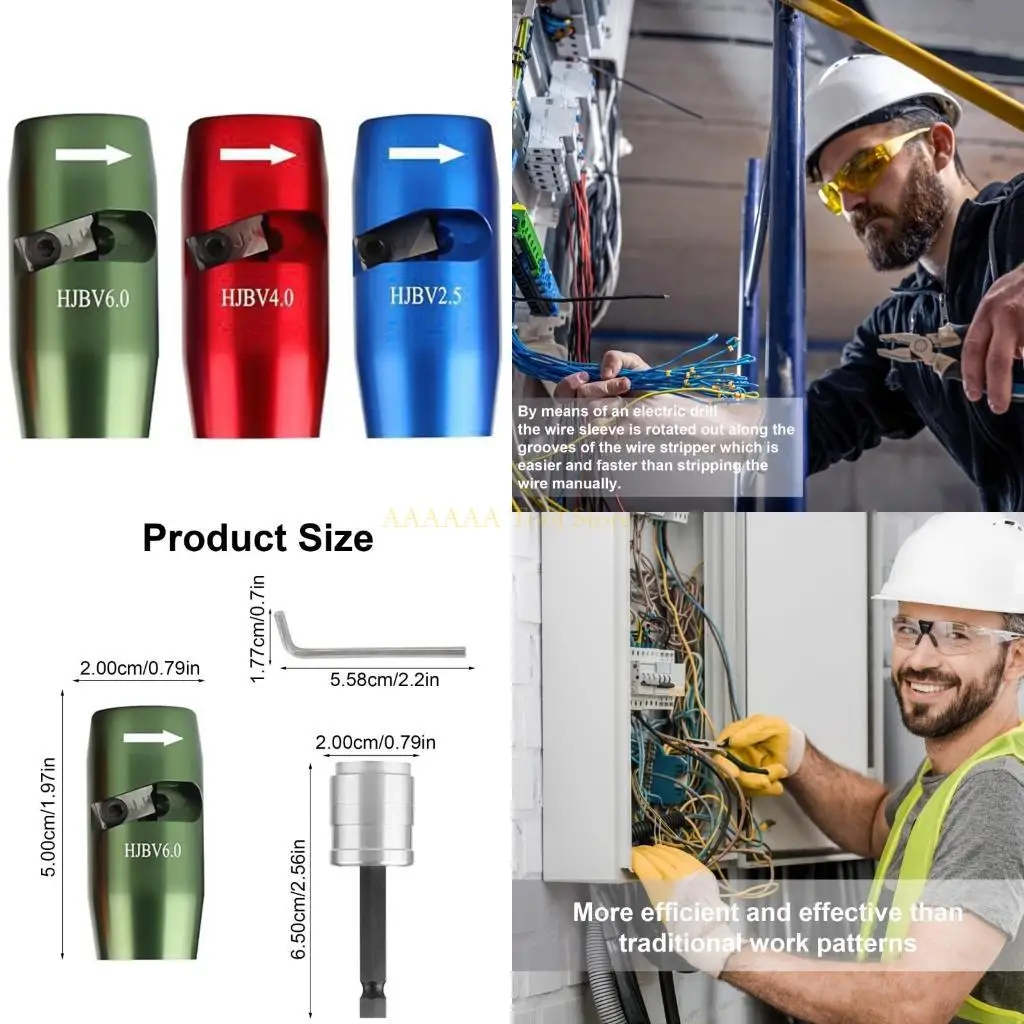 

A2BE проволочный стриптизерный алюминий 2.5 6.0 Инструмент для считывания