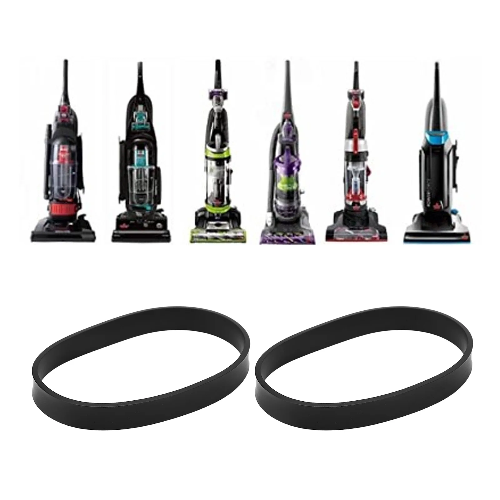 حزام مكنسة كهربائية جزء حزام مكنسة كهربائية مطاطية أحزمة ملحق 1606428 لاستبدال حزام المكنسة الكهربائية Bissell ProHeat 2X