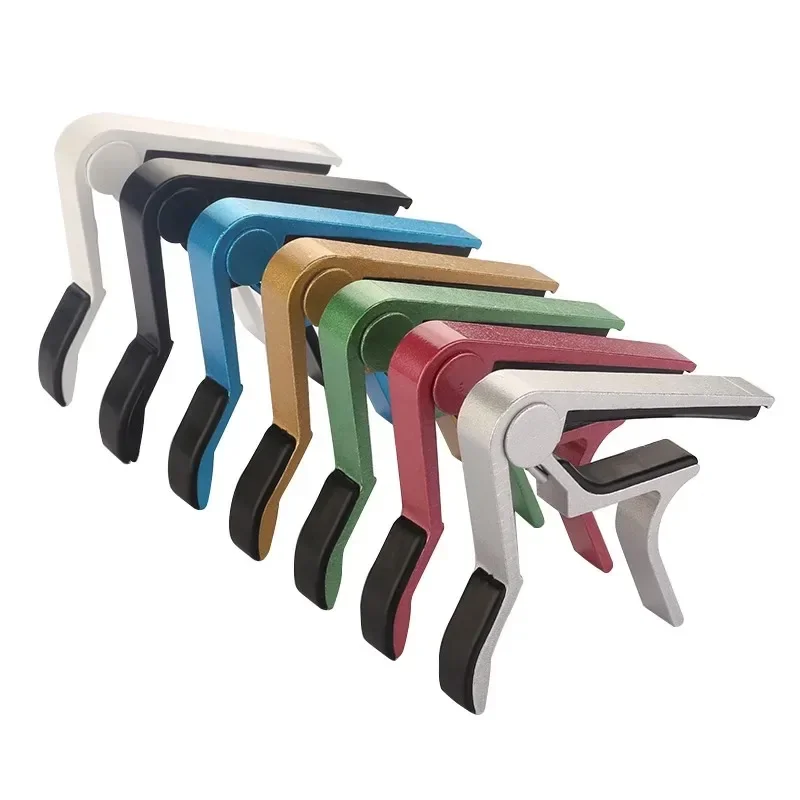 Guitar Capo for Acoustic and Electric Guitars Single Handed Capos Black