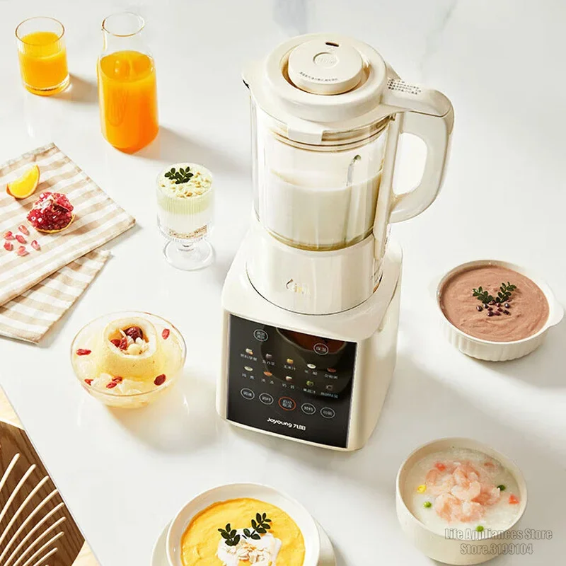 Электрический блендер Joyoung, миксер, 35000 об/мин, высокоскоростная машина для разбивания стен, малошумная машина для приготовления соевого молока с чашкой для сухого измельчения