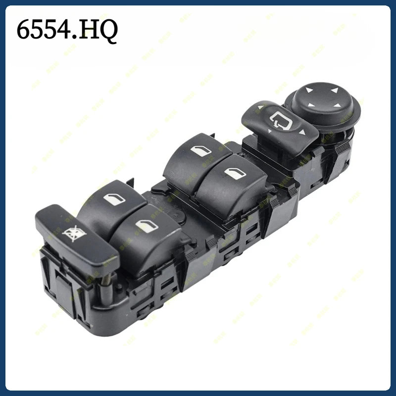 

6554.HQ For Peugeot 807 Citroen C5 C8 2001-2007 High Quality Driver Left Master Power Window Switch Control Button 6554HQ