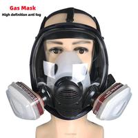 Chemical Gas Mask 6800 Dust Respirator Anti-Fog Full Face Mask Filter For Industrial Acid Gas, Welding Spray Paint Insecticide