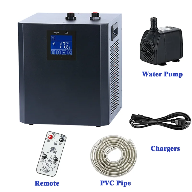 

1/3hp Cold Plunge Water Chiller Aquarium Fish Tank Cooling Ice Bath Chiller Cryotherapy Sports Recovery 220V 110V