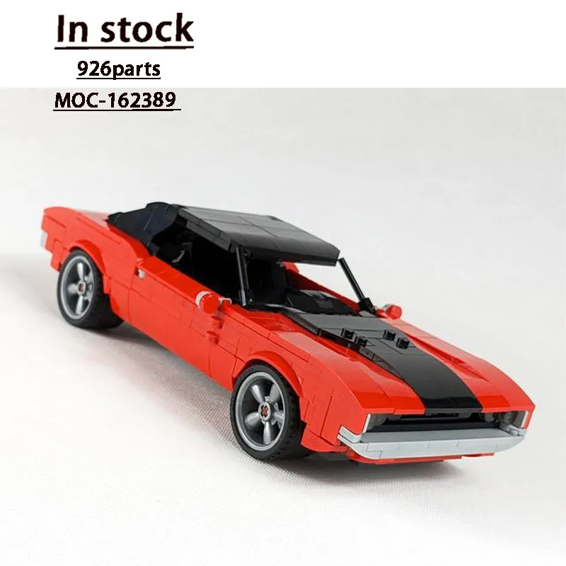 

MOC-162389 Classic New Sports Supercar Building Block Model, 926 Parts, Boys' and Children's Birthday Building Block Toy Gift