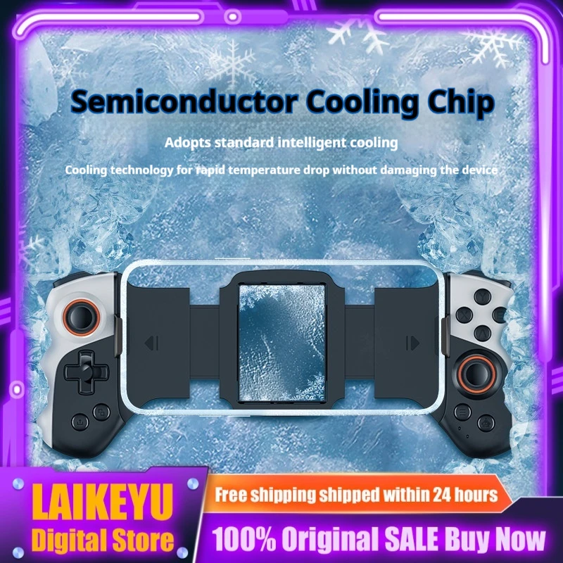 Jk02/Jk03 Switch Gaming Controller Bluetooth Connectivity Semiconductor Cooling For Ios Android Xbox Pc Multifunctional Gamepad