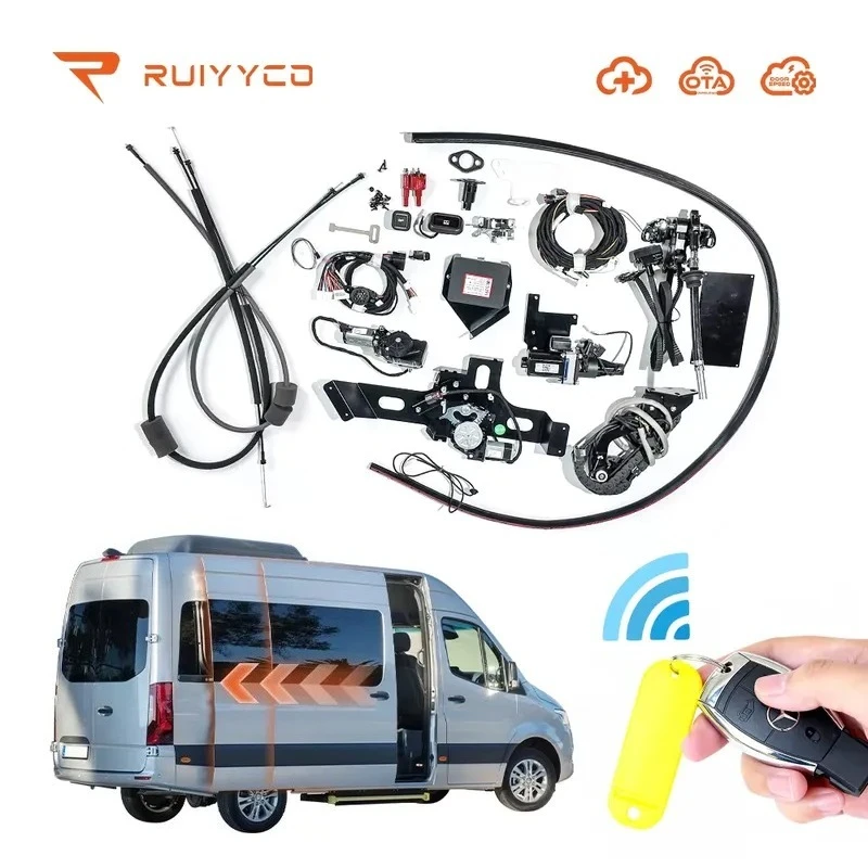 Hot Sale Intelligent Hands-free Power Sliding Door System WiFi OTA Upgrade for Sprinter Camper Van Ambulance Shuttle