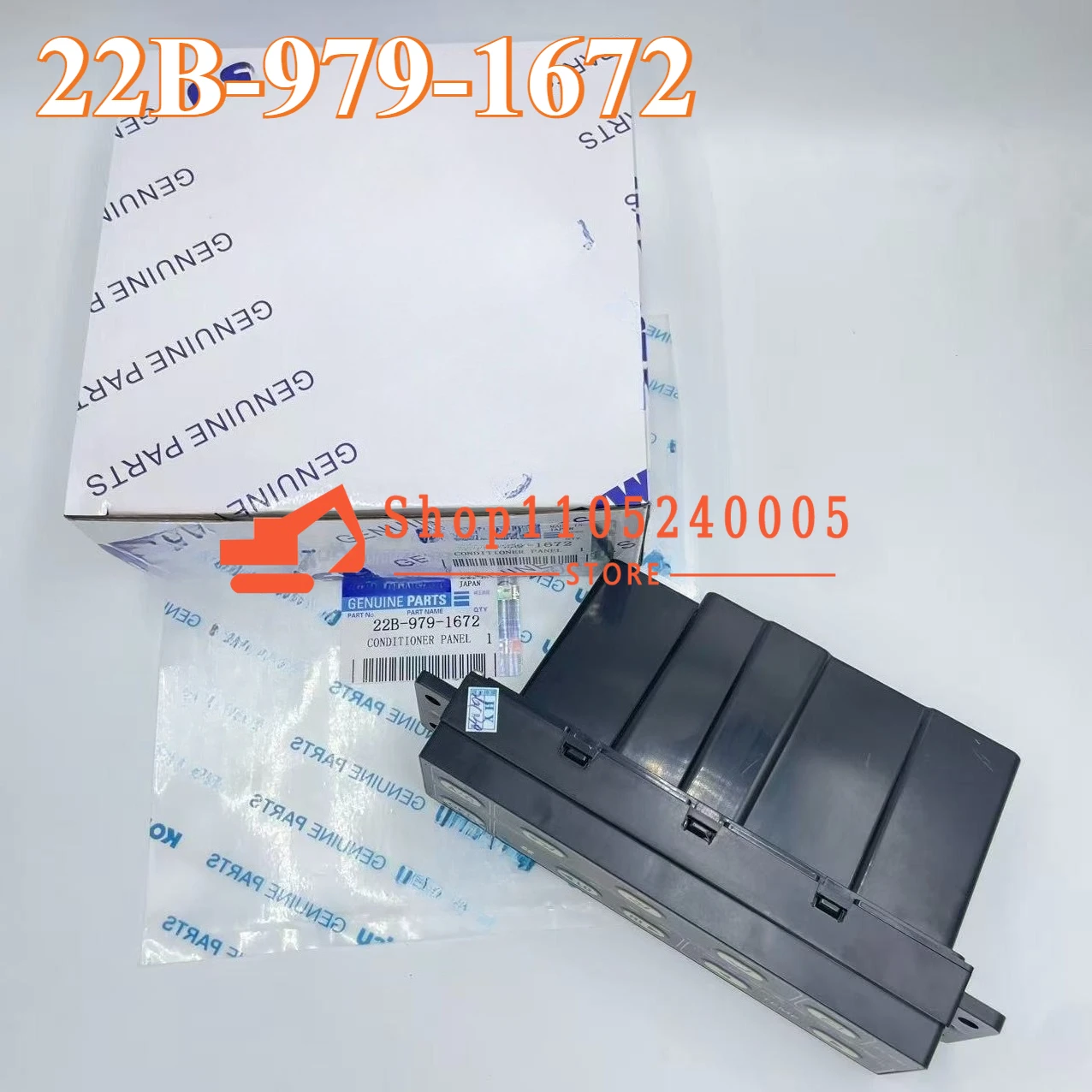 

Excavator Parts 22B-979-1672 Air Conditioner Panel Assy 22B-979-1672 503722-2742 PC78us-6 PC128UU PC138US