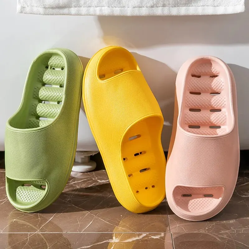 Bathroom Specific Slippers for Women, Summer Indoor Home, Hollowed out Quickdryingbathroom, Non Slip Slippers for BathingZYT2421