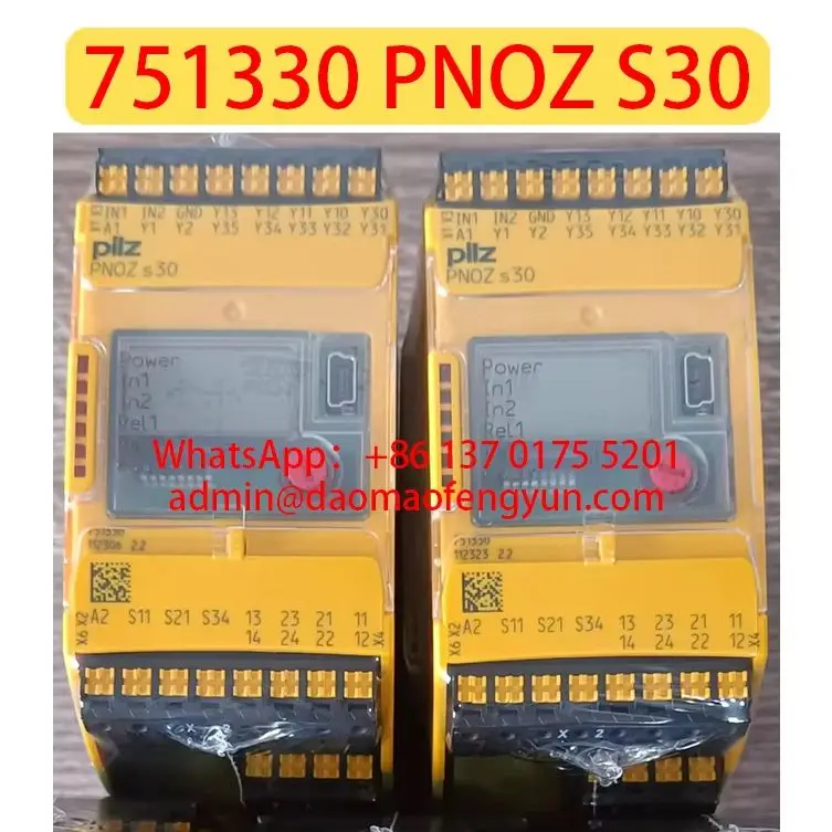 Brand New 751330 PNOZ S30 Safety Relays，Fast shipping