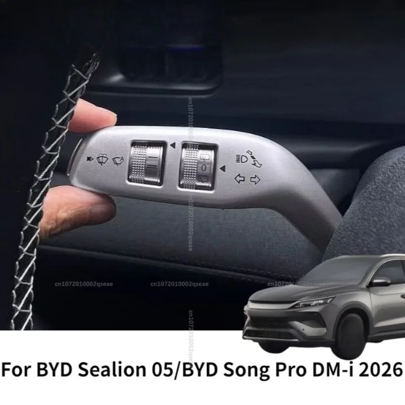 Schalthebelabdeckung Scheibenwischerschutz Schaltgriffschutz Auto-Zubehör Schutz für BYD Sealion 05/BYD Song Pro DM-i 2026 – Detail 1