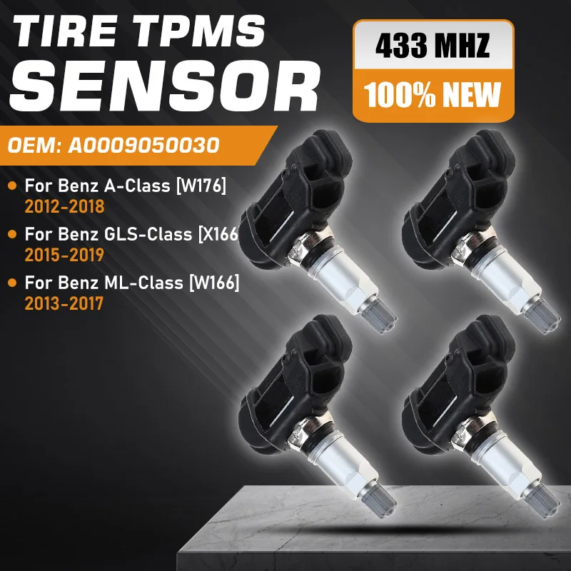 

Tire Pressure Sensor TPMS For Mercedes-Benz A W176 2012-2018 Mercedes-Benz ML W166 2013-2017 Mercedes-Benz GLS X166 2015-2019