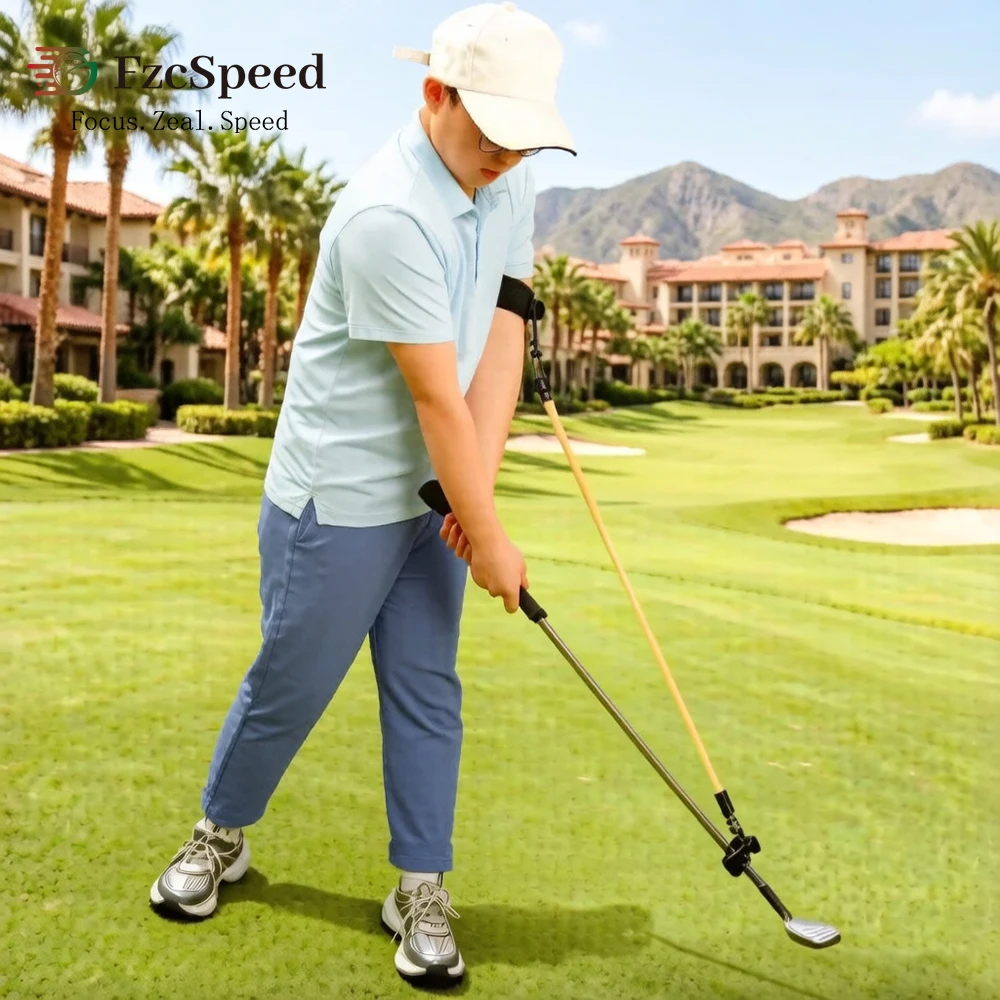 Golf-Schwung-Trainingsband: Elastisches Golf-Schwungtrainer-Band zur Verbesserung der Schwungtechnik und Korrektur der Golfschlägerhaltung – Detail 13