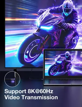 AUFU 240W magnetický USB-C adaptér s rychlým nabíjením, typ C na USB-C, USB4 konektor 40 Gbps 8K60Hz pro Thunderbolt 4 3 iPhone 16 Macbook 12 nejlepší prodej Asus XG Station Pro EGPU - №8