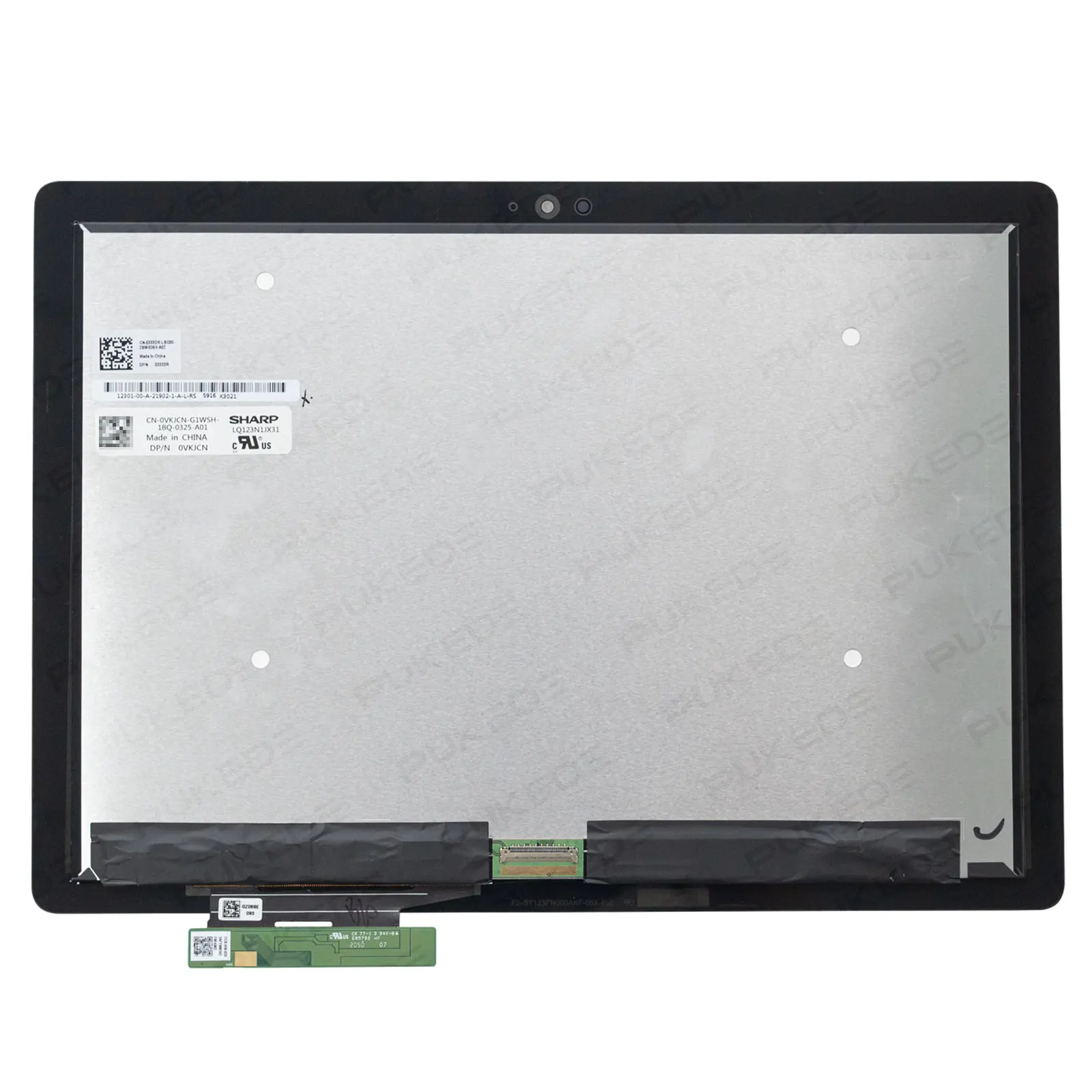 

Для Dell Latitude 5285 2-в-1 12,3-дюймовый сенсорный ЖК-экран в сборе LQ123N1JX31 1920 × 1280 DP/N 0VKJCN