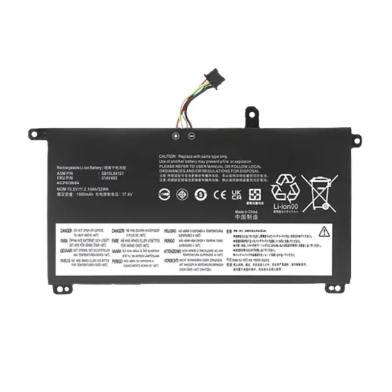 

01av493 for lenovo t570 t580 p51s p52s laptop battery 2050mah
