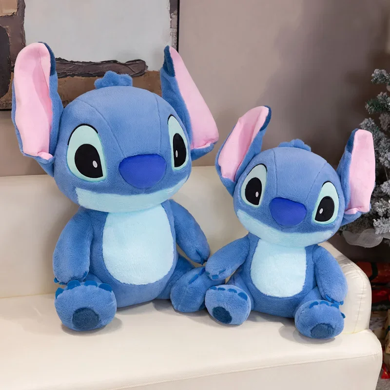 Jouet en peluche point géant Lilo & Stitch, poupée en peluche Alien bleue mignonne, peluche douce à câliner, cadeaux d'anniversaire, décoration de la maison