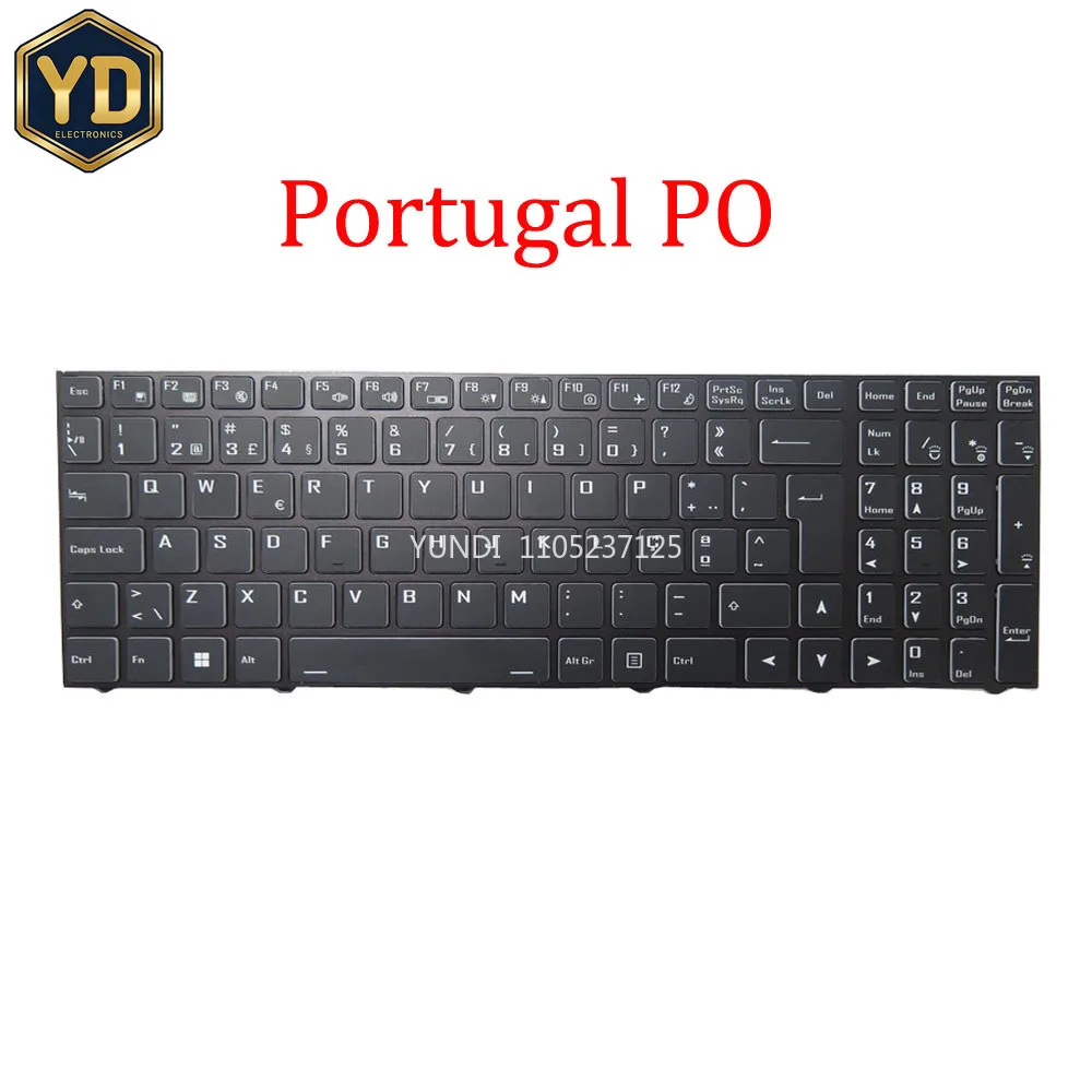 YD Laptop Keyboard For Insys N960TD N960KP N960KR N960SC N960SDS N960SF N960SF1 N960TC N960TF English US Black With Backlit New