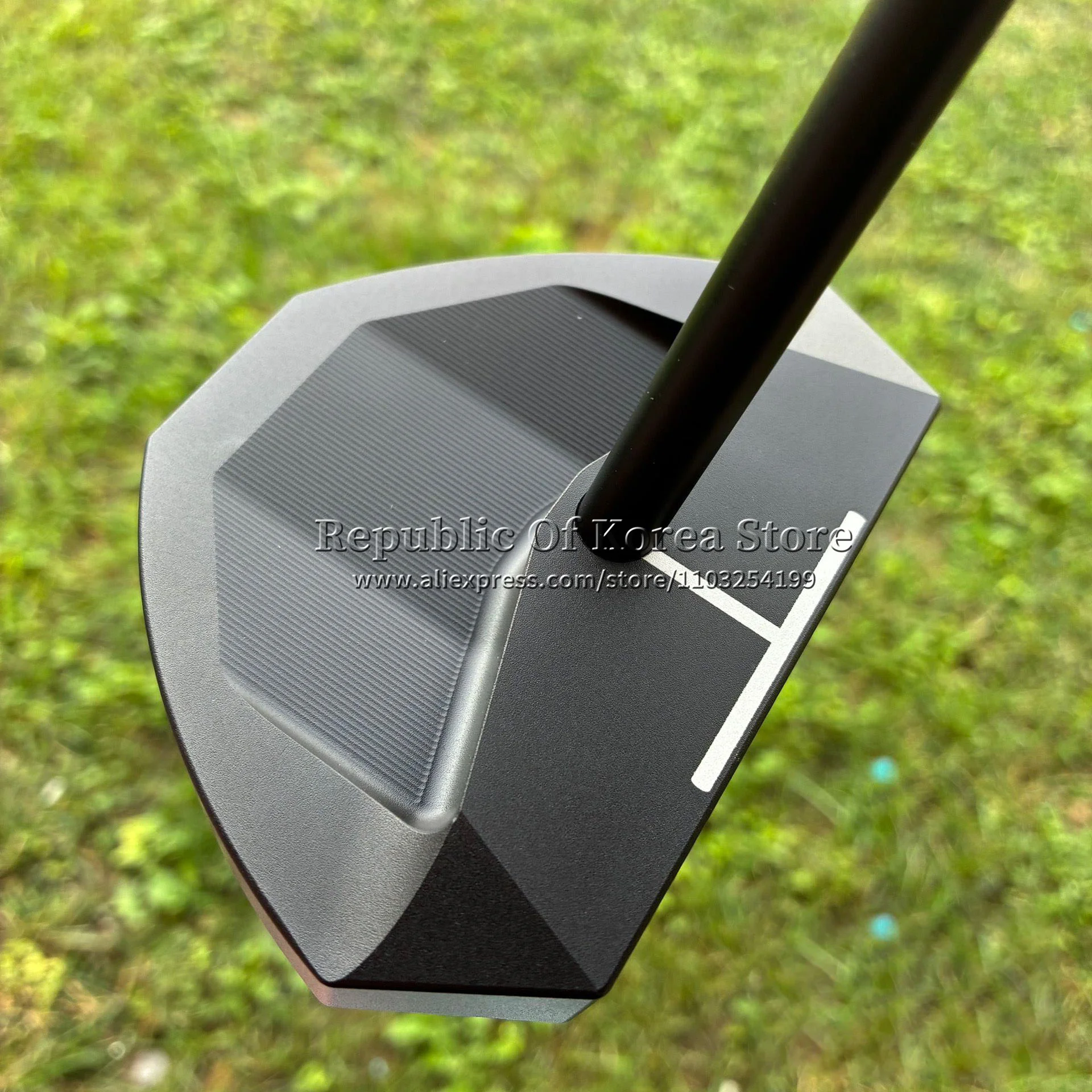 LAB OZ.1 مضرب جولف أسود متوازن عمود فولاذي أسود 33 34 35 بوصة مسدس ضغط 2 درجة نادي جولف مع رأس #4