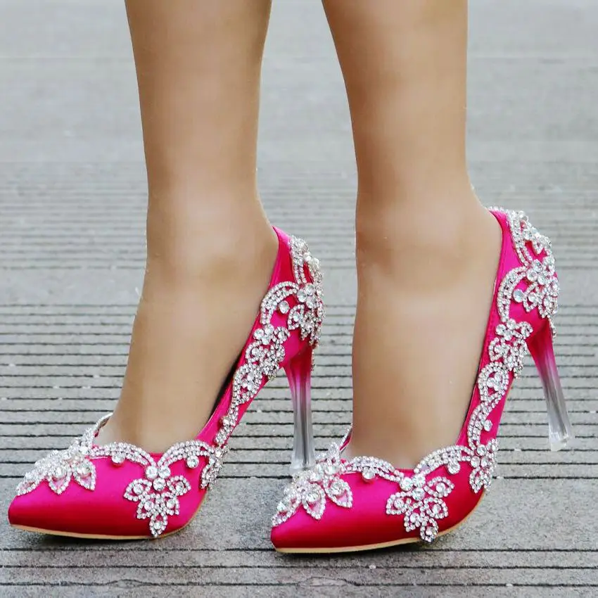 

Элегантные женские технические Брендовые женские туфли-лодочки, искусственные шелковые туфли с острым носком, без застежек, на тонком высоком каблуке 10,5 см, классические туфли для принцессы