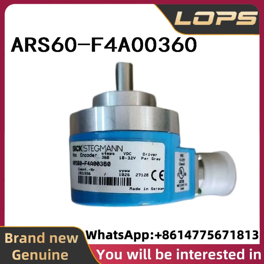 ARS60-F4A00360 Brand new original SICK Encoder Industrial Control Parts Order No. 1031556 Welcome to consult