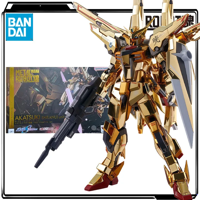 

Bandai натуральная аниме-фигурка THE ROBOT SPIRITS ORB-01 Akatsuki Gundam 140 мм, экшн-фигурка, игрушки для мальчиков, детский подарок, коллекционная