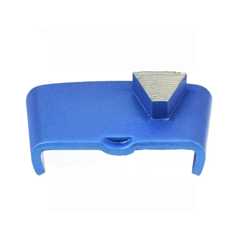 Prezzo franco fabbrica EZ Metal Diamond Grinding Pad con barra singola per pavimento in cemento abrasivo a secco 9 pezzi