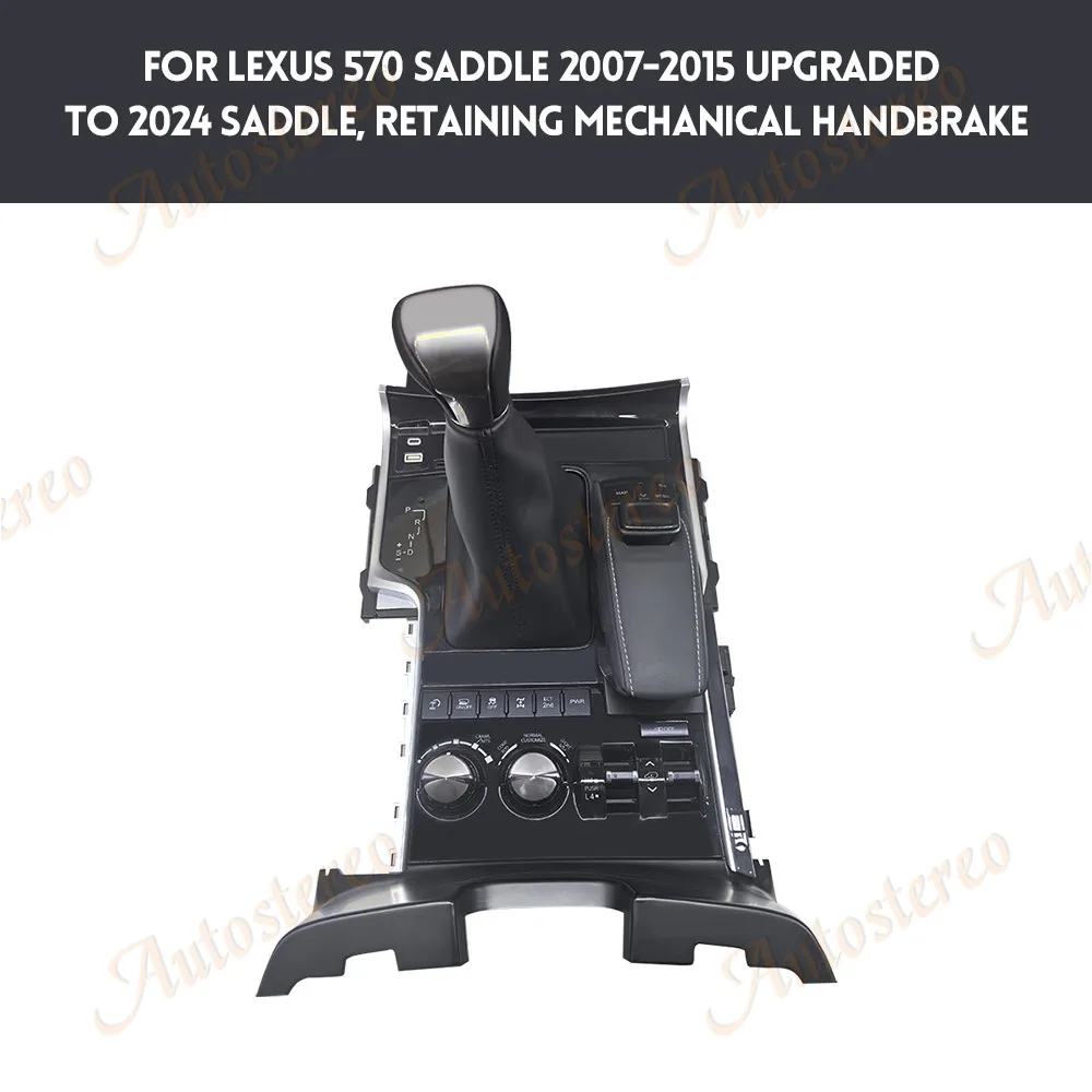 Car Console Armrest Auto Stereo For Lexus LX570 2007-2015 Update 2024 2025 Multimedia Player Car Radio New Style NO Coding Hand-
