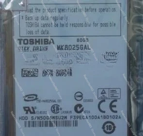 

1.8" HDD CE/ZIF 80GB 80GB A1237