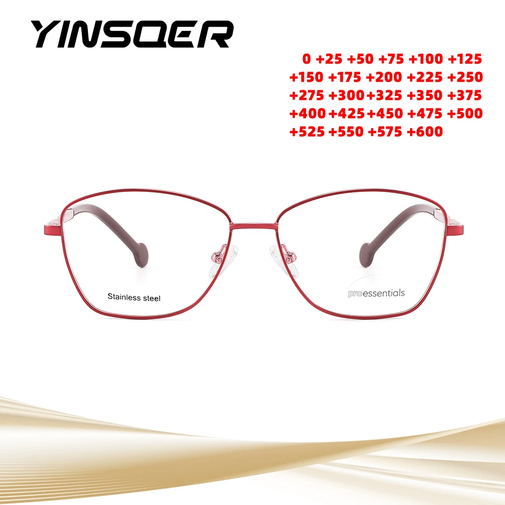 

Anti Blue Light Blocking Reading Glasses for Women Computer Glasses Frames CR39 Myopia Presbyopia Prescription Customized Lens