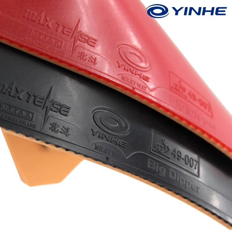 YINHE Pips-in Sticky Table Tennis Rubber Sheet BIG DIPPER V No Need Boosting Table Tennis Racket Rubber Arc Fast Attack ITTF