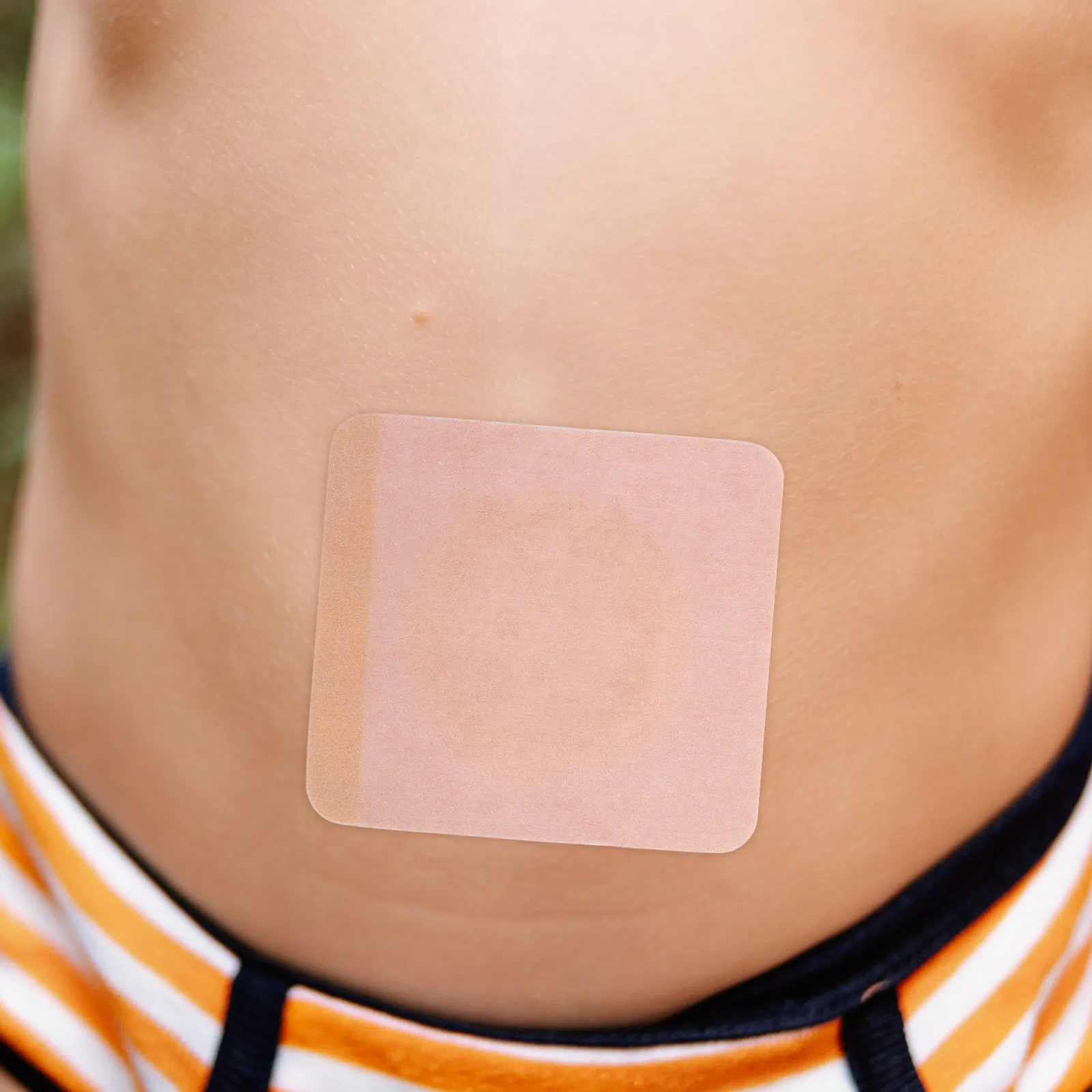 

50Pcs Breathable Non Woven Medicated Patches Kids Belly Button Covers Pain Relief Adhesive Bandages for Neck Shoulder Knee Ankle
