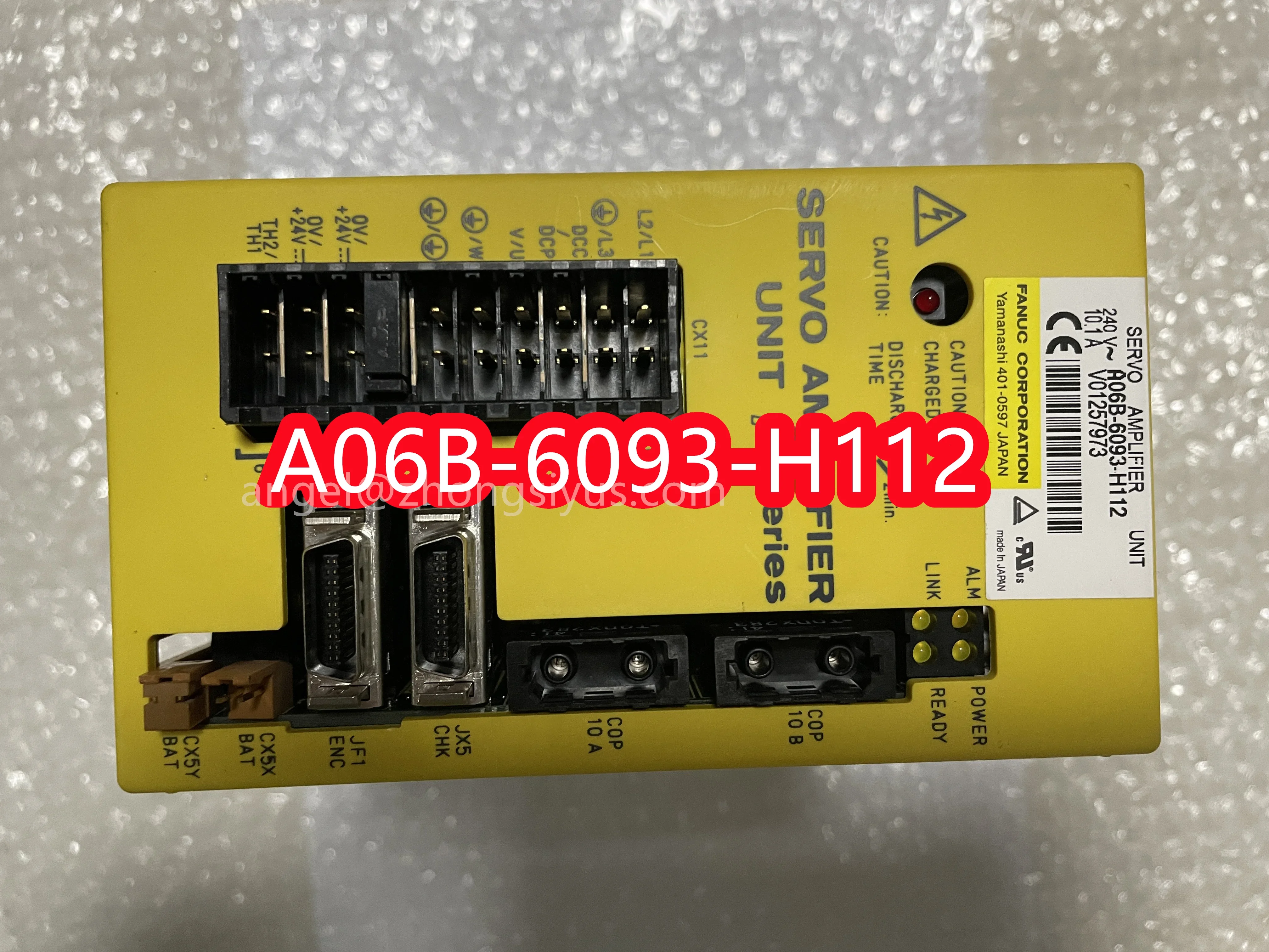 

A06B-6093-H112 Fanuc Servo Amplifier Drive for CNC System Machine