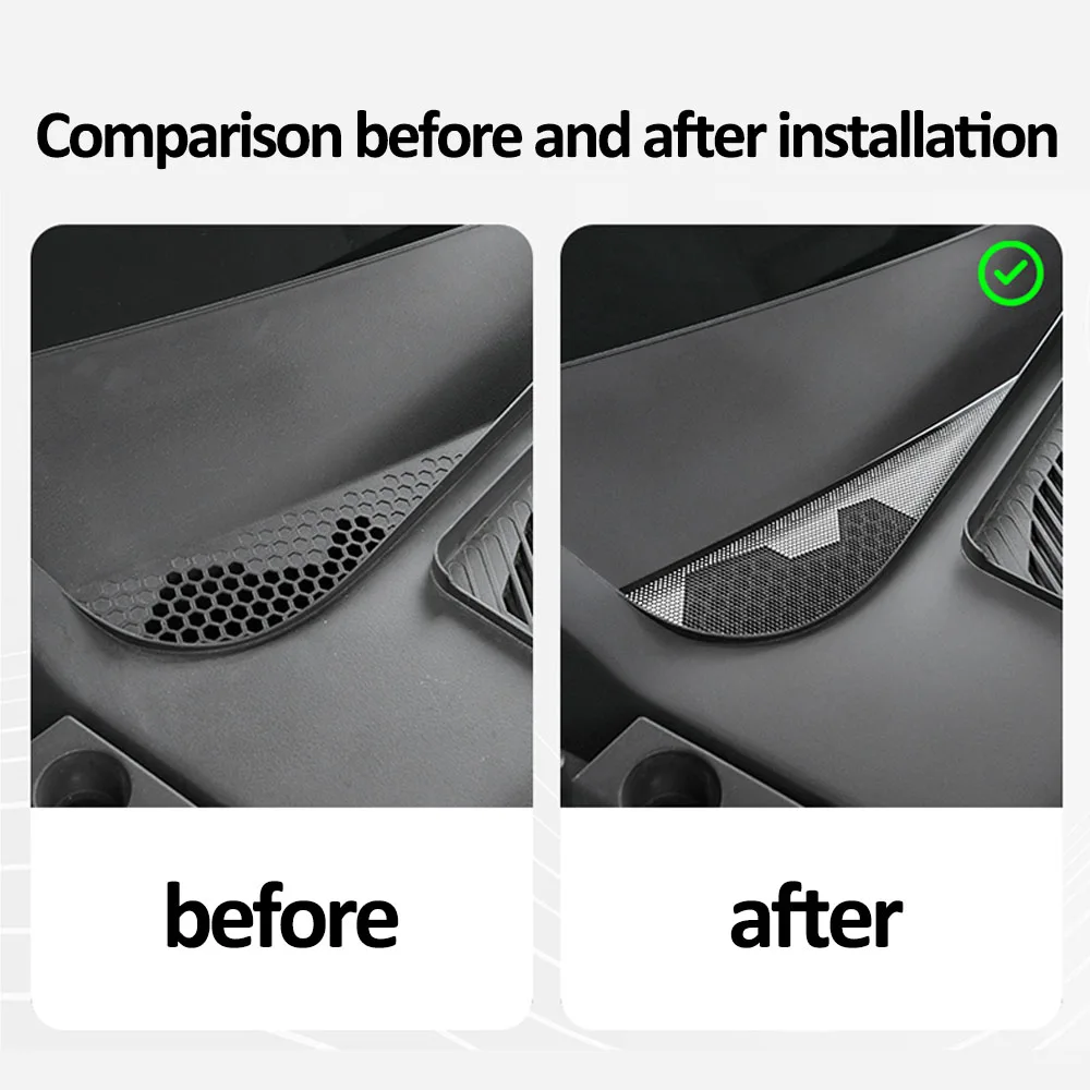 For EXLANTIX ET EXEED STERRA ET 2024 2025 Front Engine Compartment Filter Cover Car Accessories Stainless Steel Protective Cover