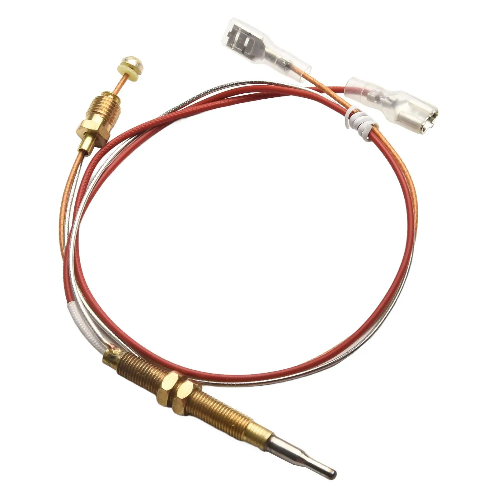 For Gas Heater Models Gas Thermocouple Head Gas Heater Thermocouple Outdoor Heating 600mm Wire Length M6 X 0.75 Thread