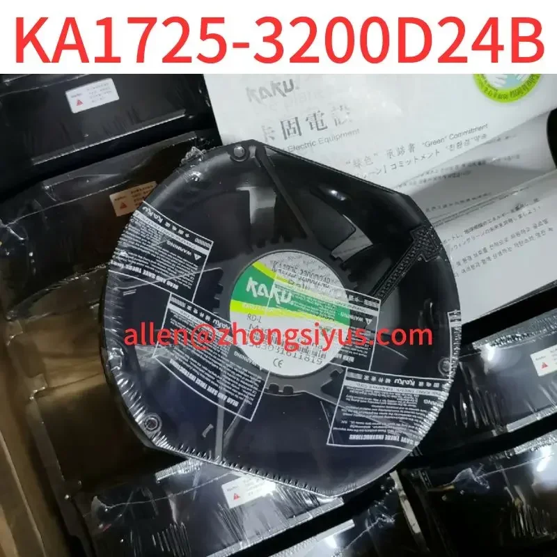 Brand-new KA1725-3200D24B RD-L 1725/24V three-wire fault alarm fan inverter cooling fan