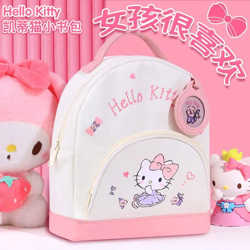 

Sanrios Two Thousand and Twenty-Five New Hello Kittys Kuromi My Melody Backpack Good-Looking Children Backpack Fashion Gift