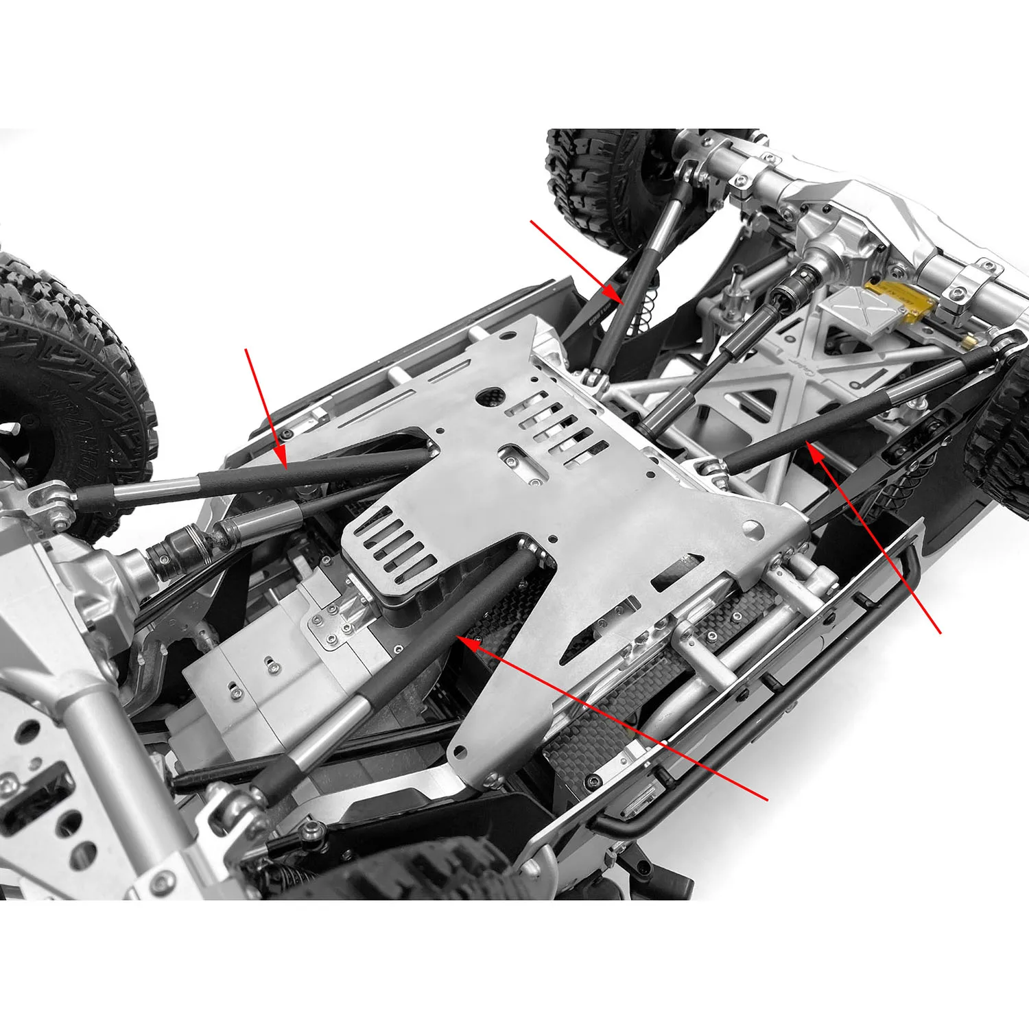 

DIY Car Accessory for 1:8 JKMAX Capo Racing Radio Control Rock Clawler Cars Model Vehicle Toy for Boys