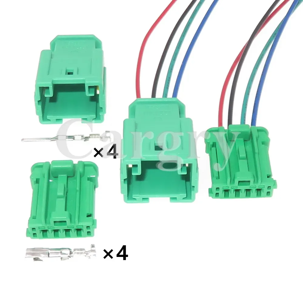 

1 Set 4P 1.5 Series Auto License Plate Door Light Taillight Cable Connector AC Assembly 98822-1045 98817-1045 For Citroen