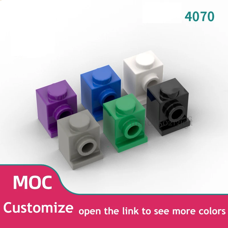

50PCS MOC Compatible Assembles Particles 4070 1x1 For Building Blocks DIY Story Educational High-Tech Spare Toys