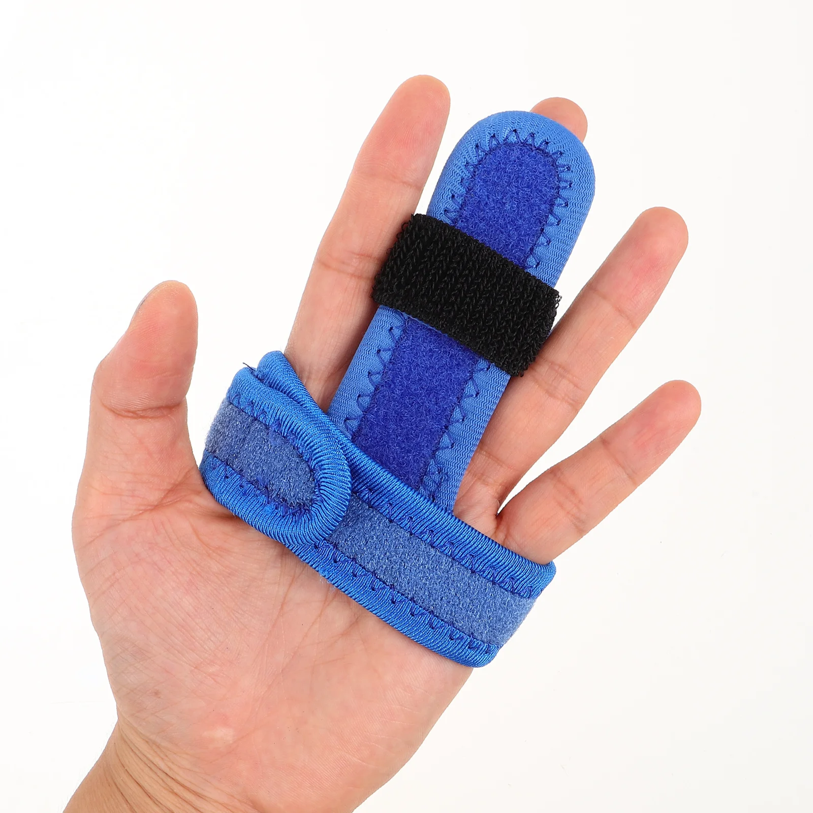 

Finger Splint for Broken Adjustable Finger Brace Straightener Trigger Support Thumb Protector for Daily Rehabilitation
