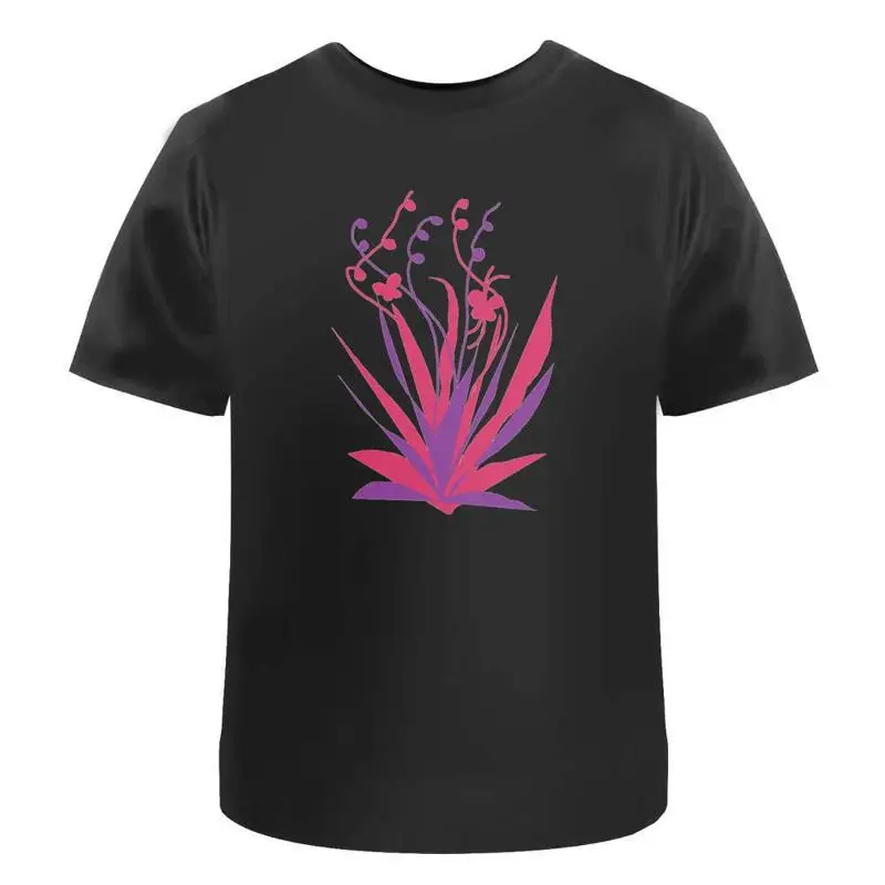 

Exotic Flower' Cotton T Shirt Ta040314