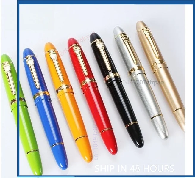 jinhao-159-大型メタルローラーボールペン-スクリューキャップ-ビッグバレル-高級ビジネスオフィス署名文具（2本）