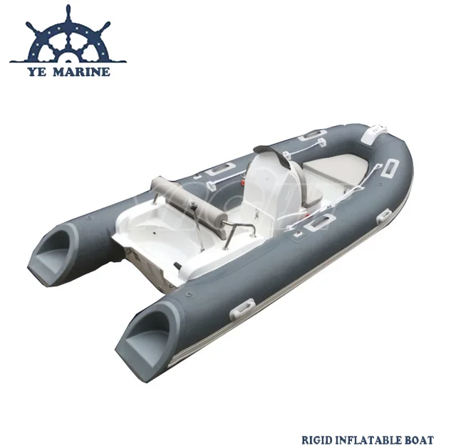 13ft RIB 390 Rigid Fiberglass Hull RIB Hypalon/Pvc Inflatable Fishing Zodiac Boat