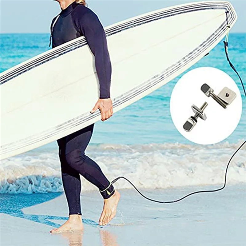 

10 шт. винты для плавников из нержавеющей стали, винт с накатанной головкой и пластина, универсальные винты для плавников, без инструмента, винт для плавников для серфинга, лонгборда