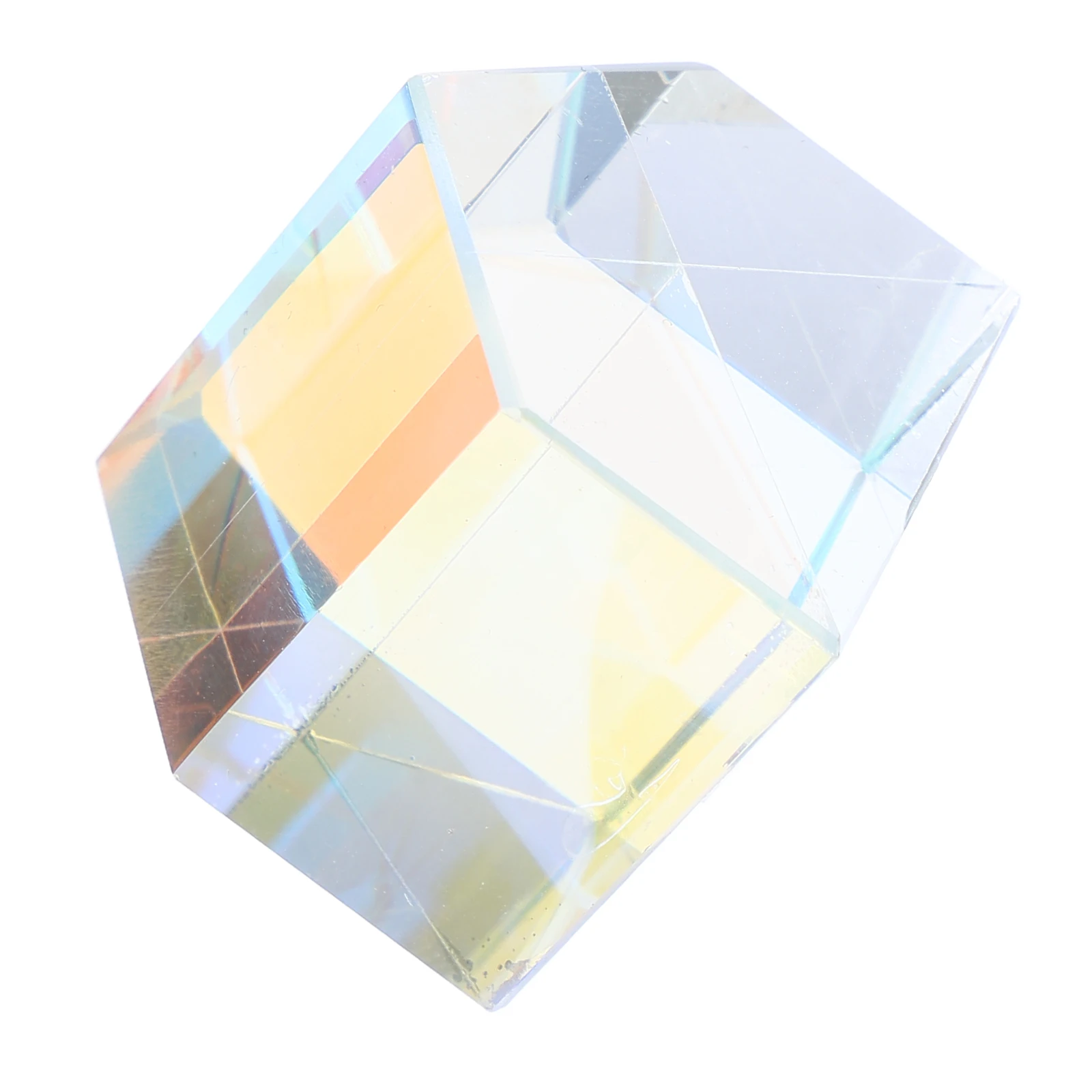 

Sun Prism Glass Cube Light Decorations Home Car Color Mixing Effects Teaching Tool Prism Cubes Window Charms