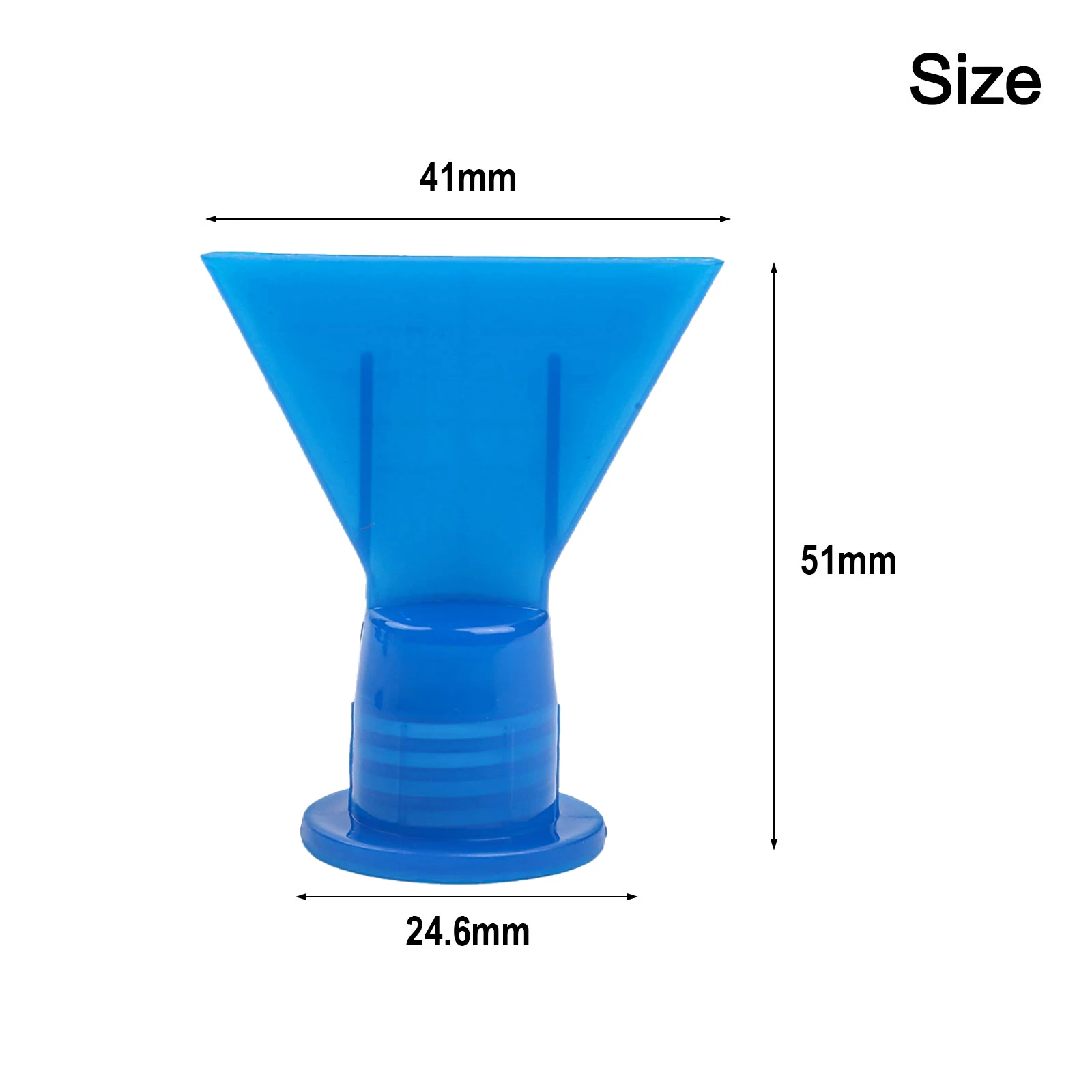 Wave Shape Silicon Nozzle Silicone Cone Caulking Spare Part Nozzles (5pcs) Perfect for Cartridge Type Caulking