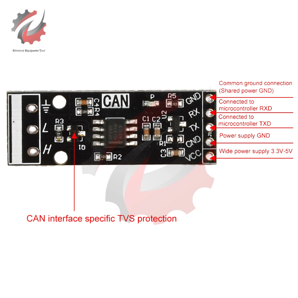 RS232 RS485 CAN to TTL Level Converter Board Serial Converter Board RS232 to TTL Communication Module Serial Port Module