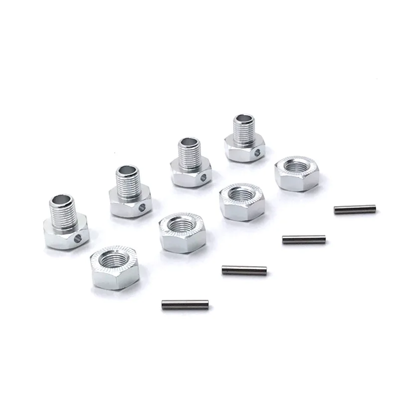 Piezas de repuesto para coche teledirigido, actualización de Metal, adaptador EA1015 de 17mm para JLB 1/10 J3