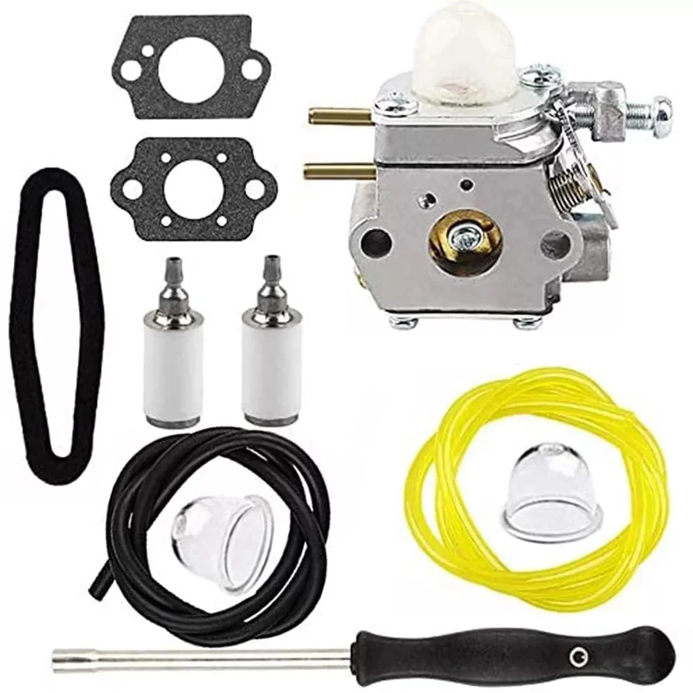 Replacement Parts 753-06190 Carburetor Brushcutter Carburetor Gas String Trimmer Parts Metal Rubber Carburetor